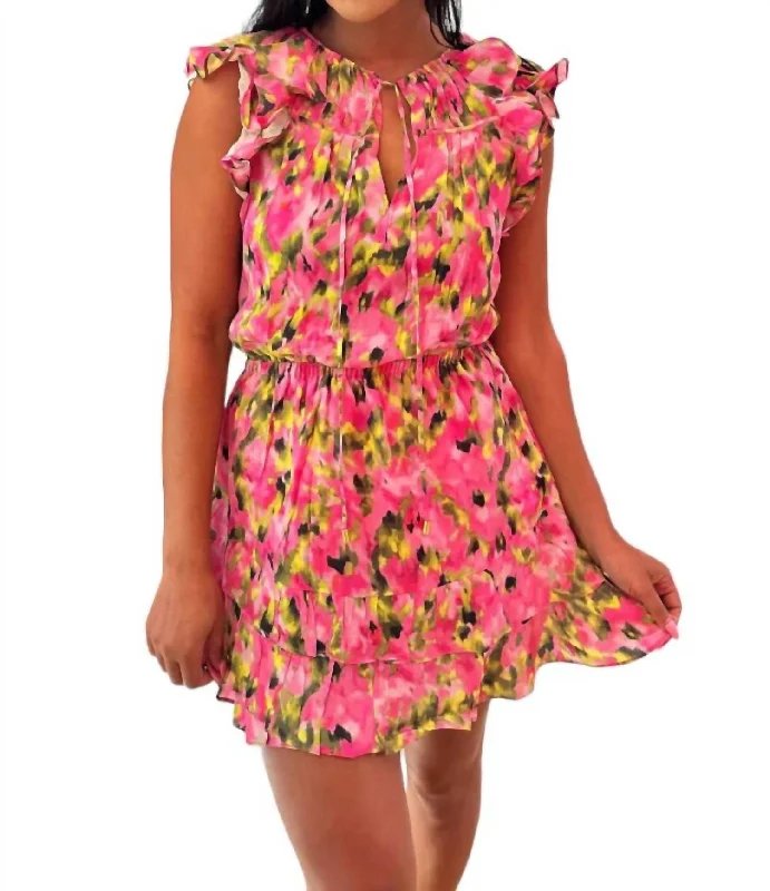 Affordable fashion that looks high-end   Eliott Mini Dress In Pink