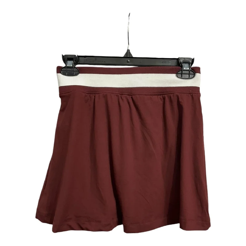 Athletic Skirt By Clothes Mentor In Red, Size: S