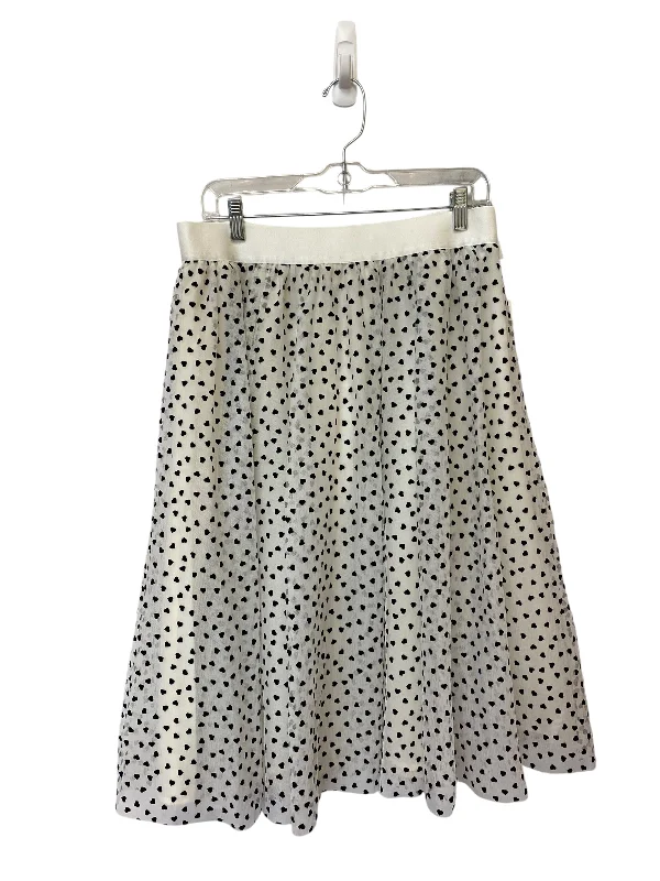 Skirt Maxi By A New Day In Black & White, Size: M