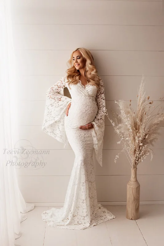 Elegant evening wear for special events   Gloriosa Maternity Dress