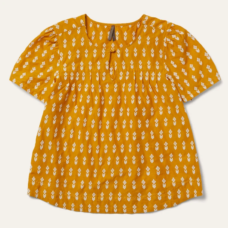 Clothing that’s as bold as you are   Short-Sleeved Aztec Blouse